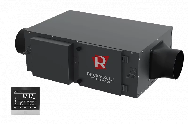 Компактная приточная устанвока Royal Clima VENTO RCV-500 + EH-1700